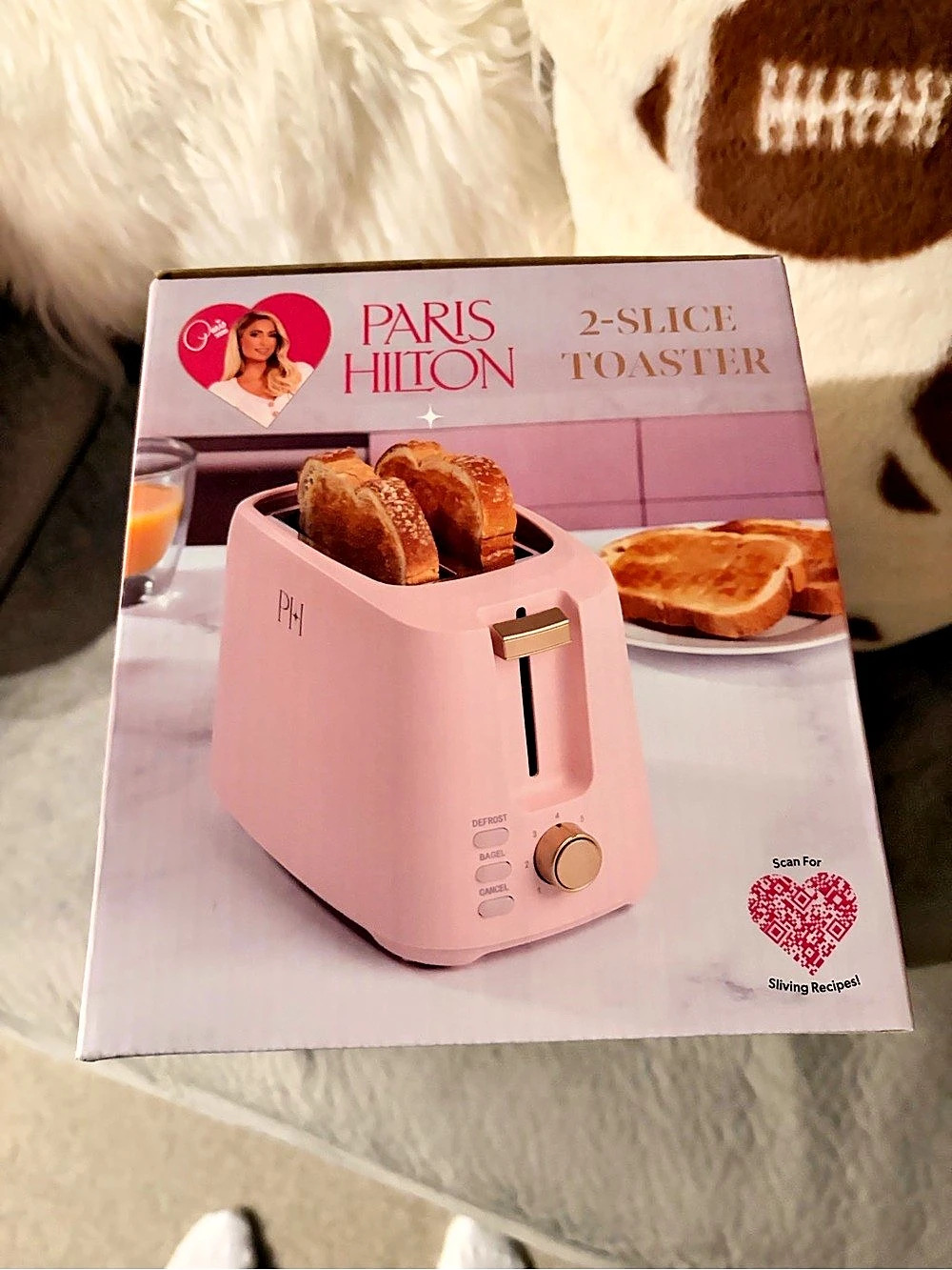 Paris Hilton 2-Slice Toaster Pink NWT